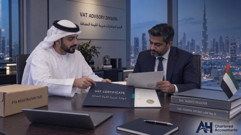 VAT certificate UAE